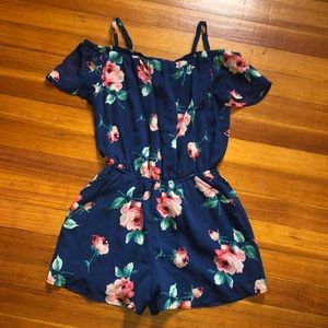 Abercrombie flower romper